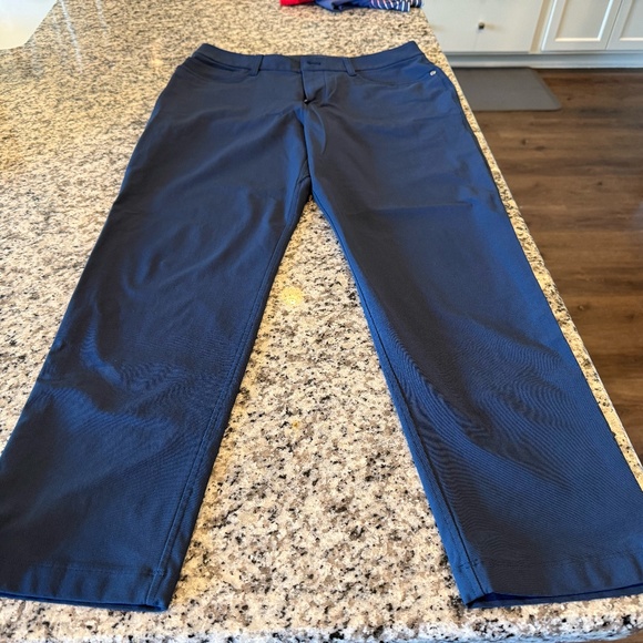 Lululemon ABC Classic-Fit 5 Pocket Pant 30L Warpstreme True Navy - 31 - Picture 1 of 3